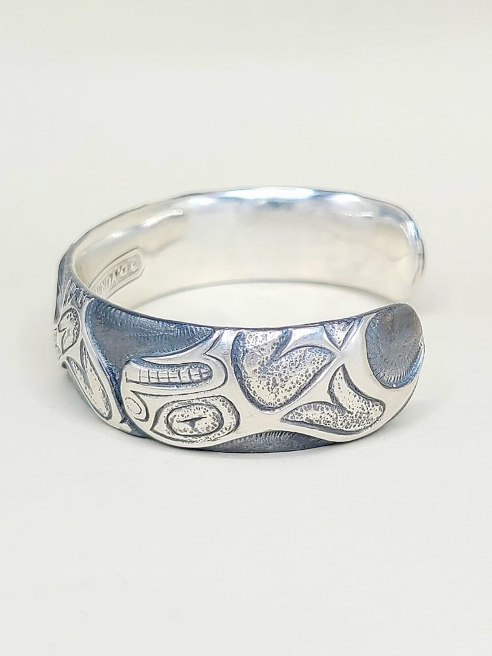 David Yurman Wide Northwest Cuff Bracelet in Sterling Silver - 17mm - 7" - Picture 10 of 13